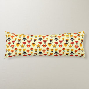 Coussins Longs Motif drôle de monstres