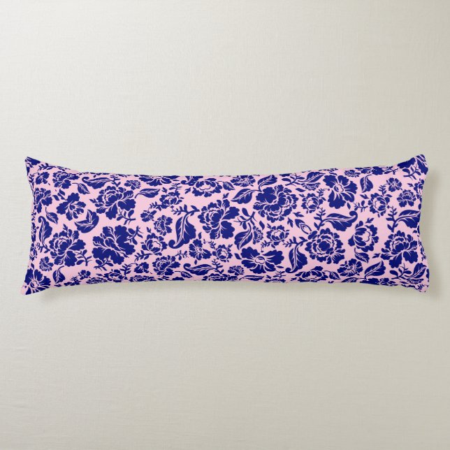 Coussins Longs motif feuille.13.bw Lpink BG (Devant)