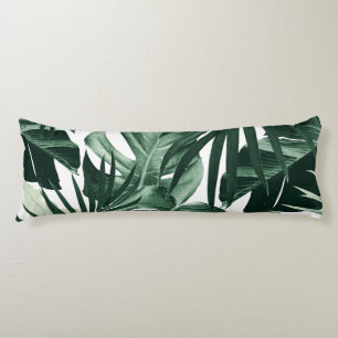Coussins Longs Motif Feuille de la Jungle tropicale #4
