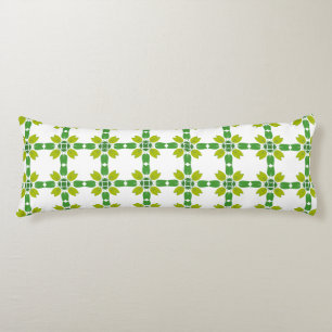 Coussins Longs Motif Feuille, Motif De Feuilles, Feuilles Verts