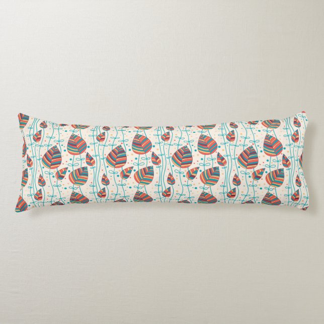 Coussins Longs Motif floral 5 2 (Devant)