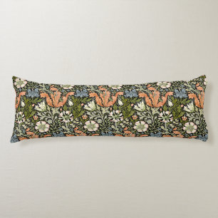 Coussins Longs Motif floral Art Nouveau de William Morris Compton