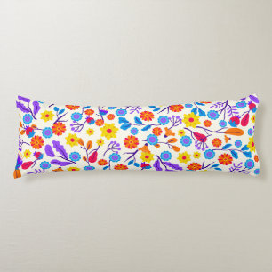 Coussins Longs Motif floral exotique coloré-23165
