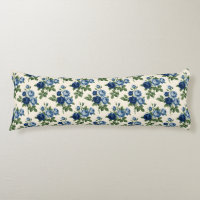 Motif floral Rose Bleue