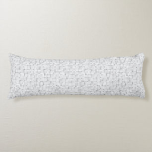 Coussins Longs Motif gris de tuiles
