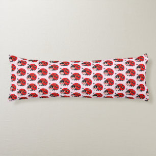 Coussins Longs Motif joli de coccinelle Kawaii