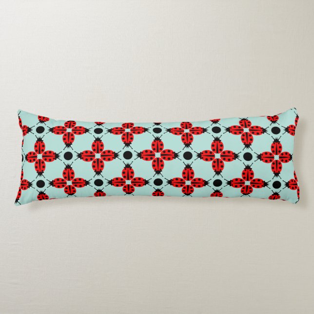 Coussins Longs Motif Ladybug (Devant)