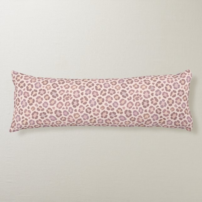 Coussins Longs Motif Léopard Féminin (Devant)