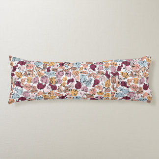 Coussins Longs motif mammaire amusant