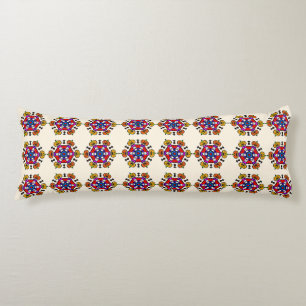 Coussins Longs Motif mandala floral sans couture