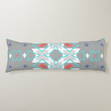 Motif Mandala Gris Corail | Floral Géométrique Boh