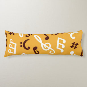 Coussins Longs Motif musical