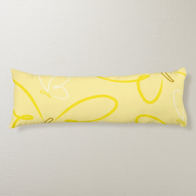 Coussins Longs Motif papillon (Devant)