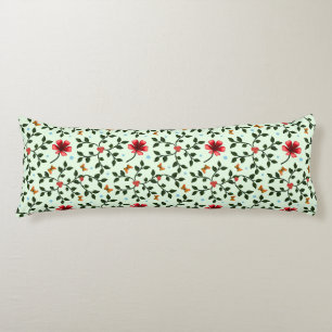 Coussins Longs Motif papillon floral folklorique fantaisiste