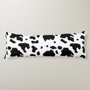 Coussins Longs Motif Poster de animal de Vache Holstein Friesian 