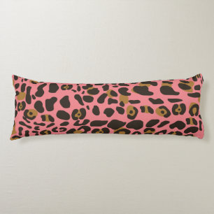 Coussins Longs Motif Poster de animal Leopard Jaguar
