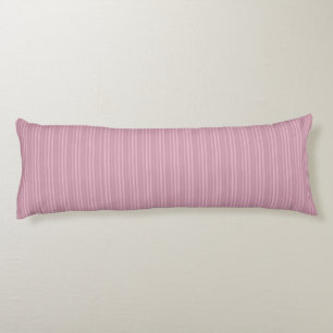 Coussins Longs Motif rayures verticales roses mignon