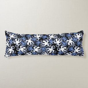Coussins Longs Motif Répétitif Motif Pieuvre