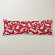 Motif Répétitif Rouge Et Vert | Motif De Poisson K