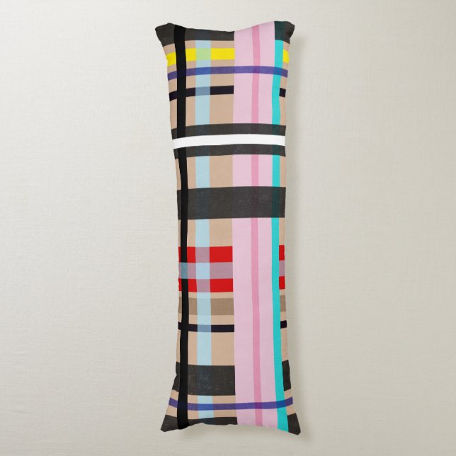 Coussins Longs Motif Tartan (Devant (Vertical))