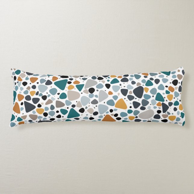 Coussins Longs Motif Terrazzo (Devant)