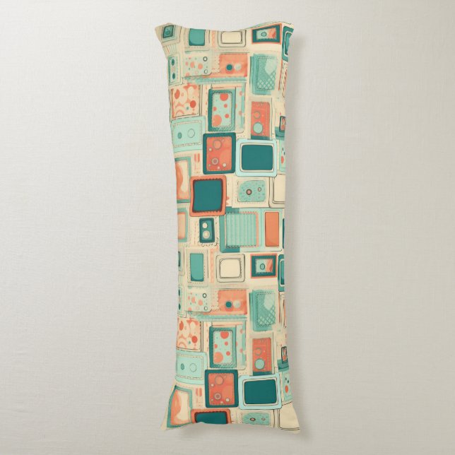 Coussins Longs Motif vintage (Devant (Vertical))
