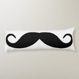 Coussins Longs Moustache noire