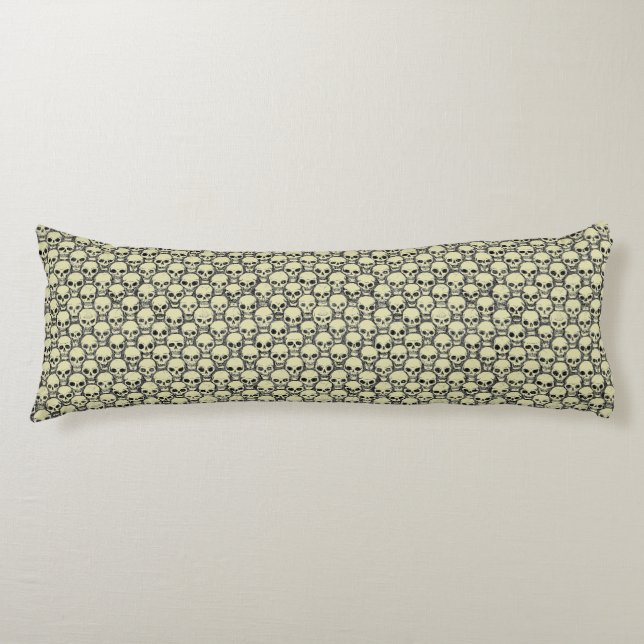Coussins Longs Mur des crânes (Devant)
