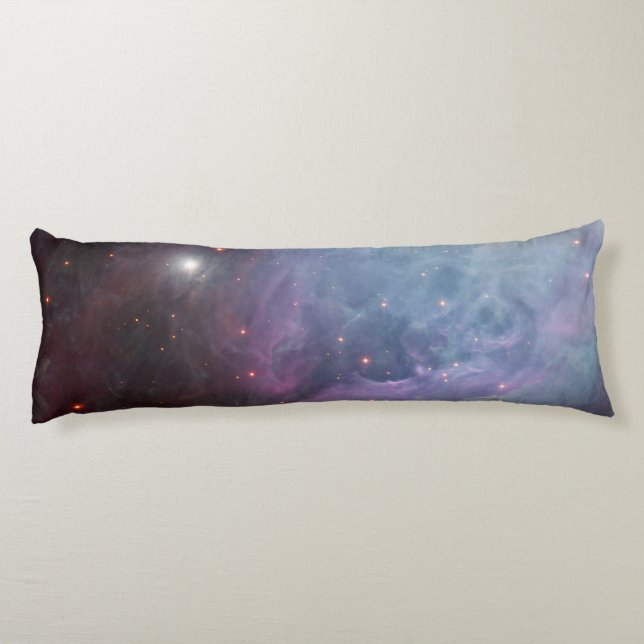 Coussins Longs Nébuleuse Orion Astronomie bleu Violet rose ciel é (Dos)