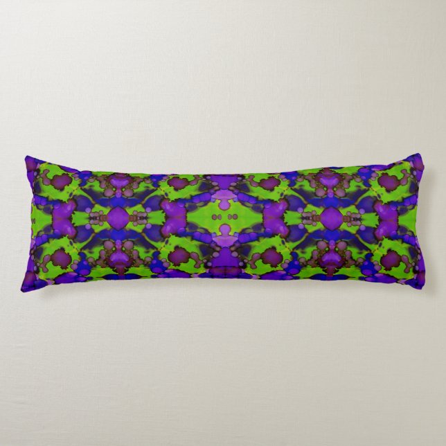 Coussins Longs Neon Bloomstorm (Devant)