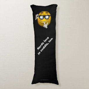 Coussins Longs "Nerds Love to Cuddle, aussi." [a2]