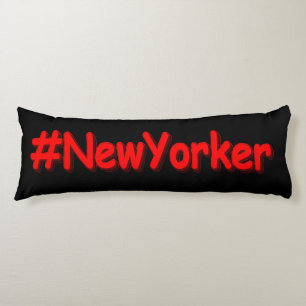 Coussins Longs "#NewYorker" Joli design. Commandez dès maintenant