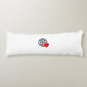 Coussins Longs Nouveau personnalisation Texte Logo Corps Oreiller