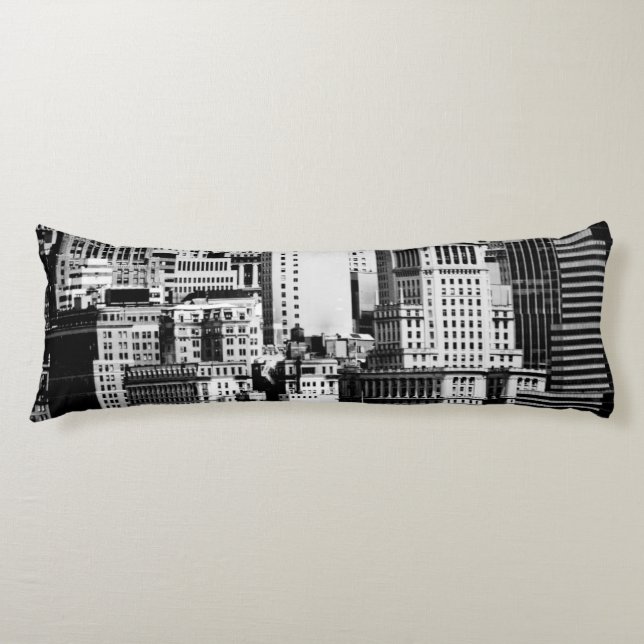 Coussins Longs NYC Skyline IX (Devant)