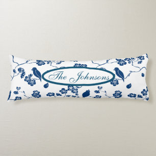 Coussins Longs Oiseaux de Toile contemporains & Flore