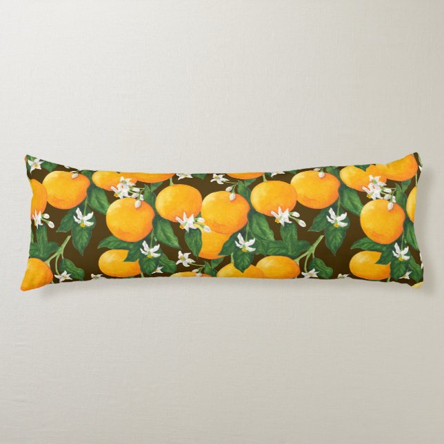 Coussins Longs Oranges (Devant)