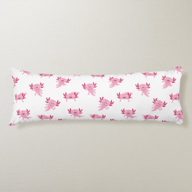 Coussins Longs Oreiller Axolotl (Devant)