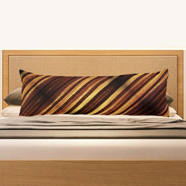 Coussins Longs Oreiller Brown doré (Créateur téléchargé)