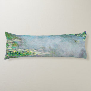 Coussins Longs Oreiller Claude Monet Nénuphar Art Fin