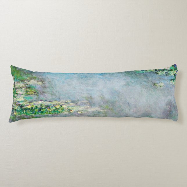 Coussins Longs Oreiller Claude Monet Nénuphar Art Fin (Devant)