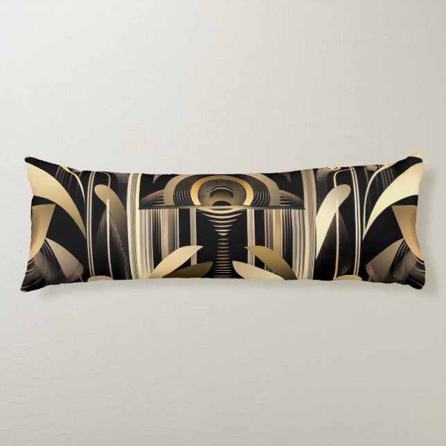 Coussins Longs Oreiller corporel Art déco (Devant)