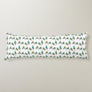 Coussins Longs Oreiller corporel Budgie Frenzy (choisir la couleu