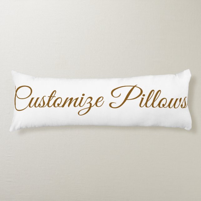 Coussins Longs Oreiller corporel en polyester (Devant)
