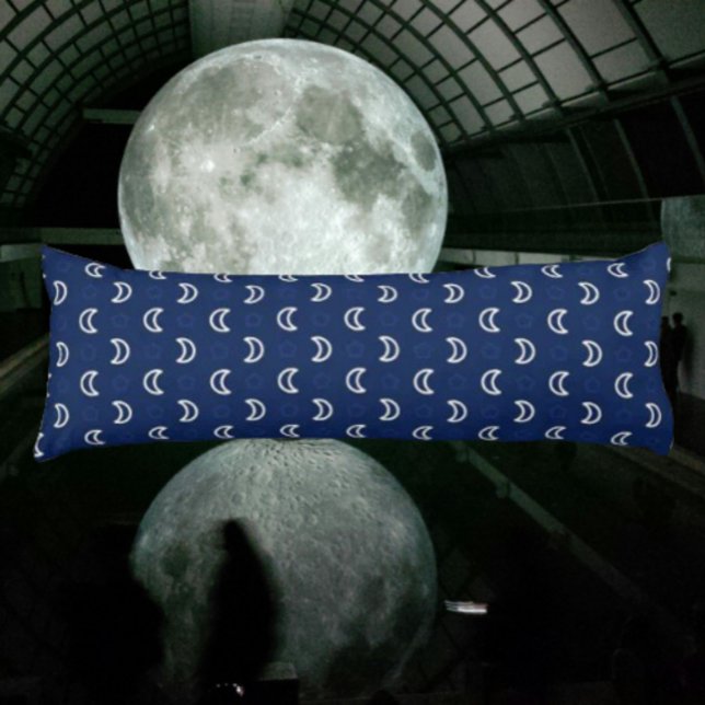 Coussins Longs Oreiller corporel Étoiles célestes et Lune – Bleu  (Créateur téléchargé)