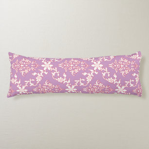 Coussins Longs Oreiller Corporel Fleur de Lavande Confort Éléga
