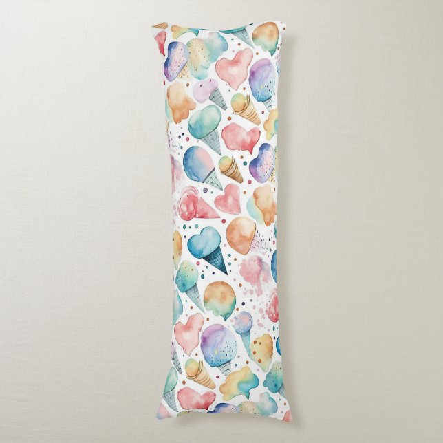 Coussins Longs Oreiller Corporel Il Est Temps De Glace (Devant (Vertical))