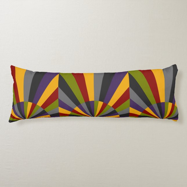 Coussins Longs Oreiller corporel Lever et Coucher de Soleil (Devant)