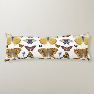 Coussins Longs Oreiller Corporel Papillon Élégant – B Floral Élég