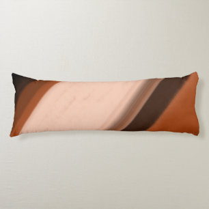 Coussins Longs Oreiller corporel personnalisé Nom Faux Bois Rayé