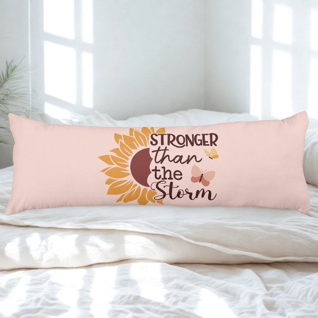 Coussins Longs Oreiller Corporel Tournesol Motivant (Créateur téléchargé)